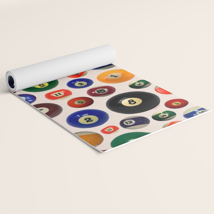 Pool Collage Print Yoga Mat Gallery Image 2