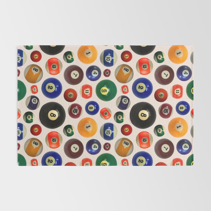 Pool Collage Print Rug Gallery Image 2