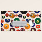 Pool Collage Print Desk Mat Gallery Image 1