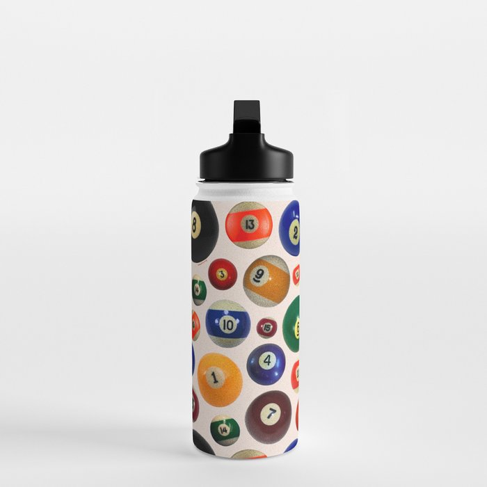 Pool Collage Print Water Bottle Gallery Image 3