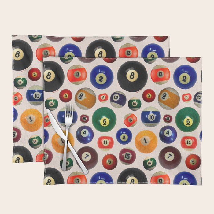 Pool Collage Print Placemat Gallery Image 1