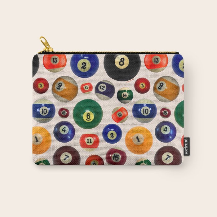 Pool Collage Print Carry All Pouch Gallery Image 1
