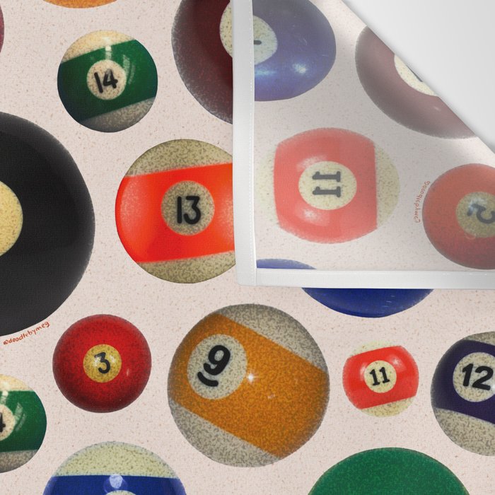 Pool Collage Print Wall Tapestry Gallery Image 3