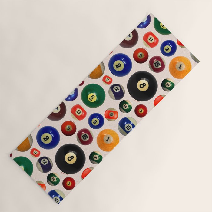 Pool Collage Print Yoga Mat Gallery Image 1