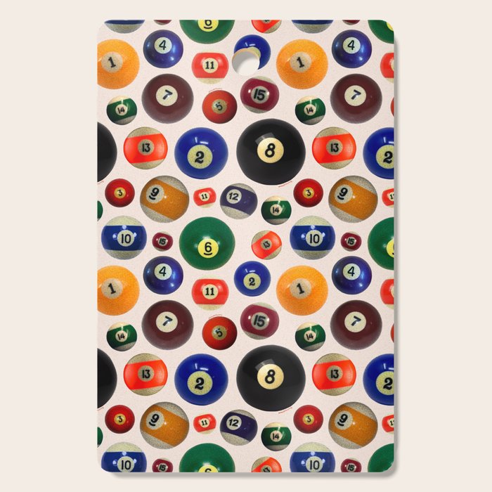 Pool Collage Print Cutting Board Gallery Image 1