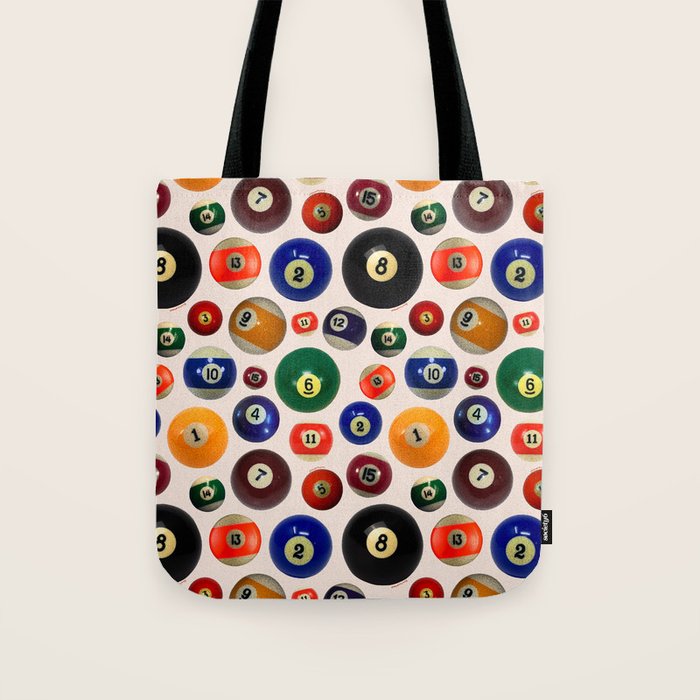 Pool Collage Print Tote Bag Gallery Image 1