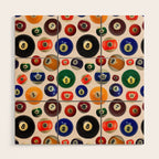 Pool Collage Print Wood Wall Art Gallery Image 1