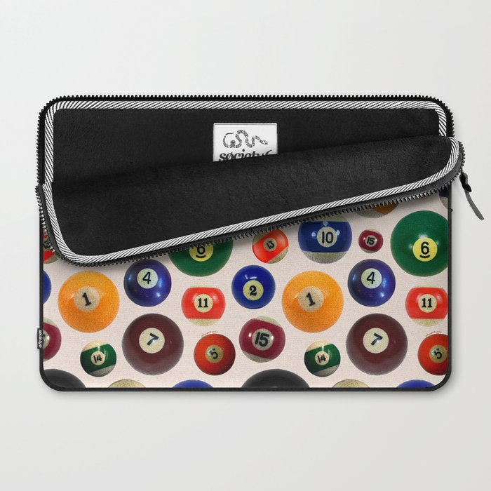 Pool Collage Print Laptop Sleeve Gallery Image 2