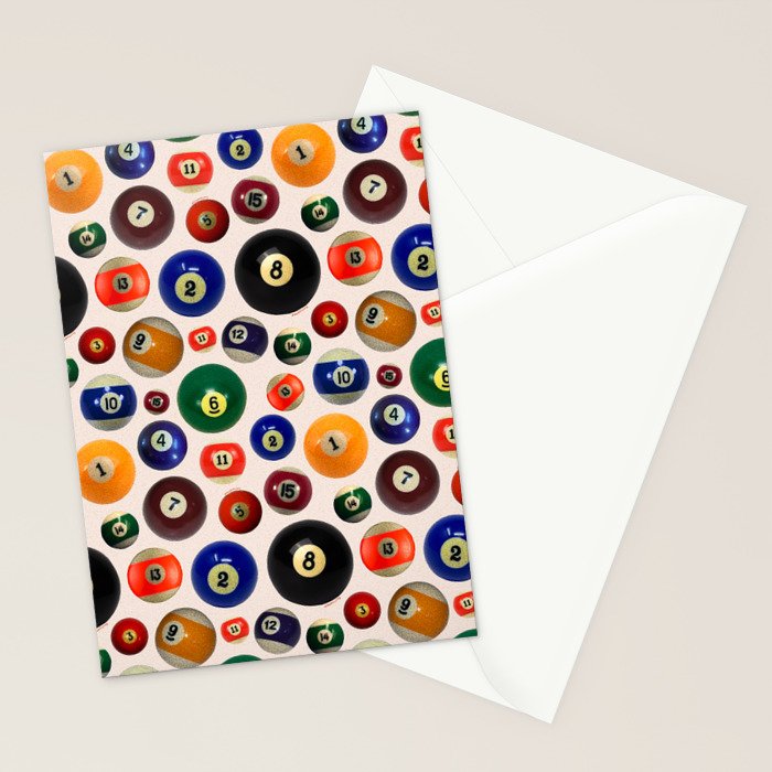 Pool Collage Print Stationery Card Gallery Image 2