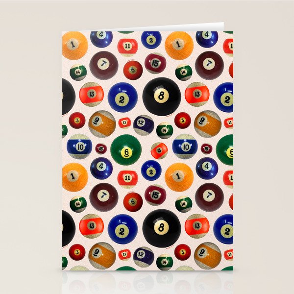 Pool Collage Print Stationery Card Gallery Image 2