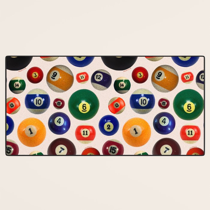 Pool Collage Print Desk Mat Gallery Image 3