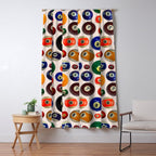 Pool Collage Print Window Curtain Gallery Image 5