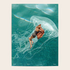 Wherever the current takes me (the jellyfish) Poster Gallery Image 4