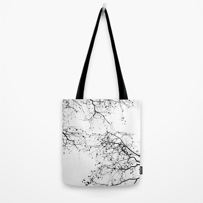 BLACK BRANCHES 2 Tote Bag Gallery Image 2