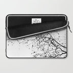 BLACK BRANCHES 2 Laptop Sleeve Gallery Image 2