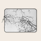 BLACK BRANCHES 2 Laptop Sleeve Gallery Image 1