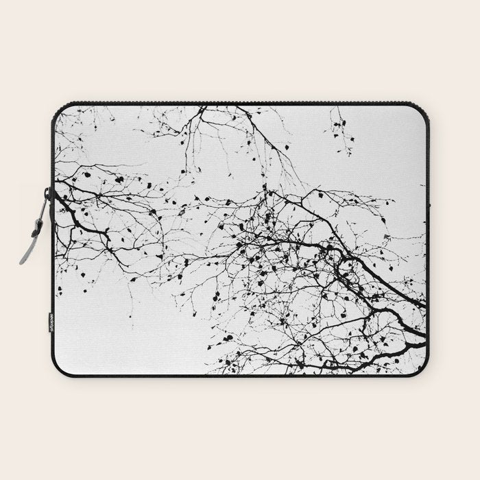 BLACK BRANCHES 2 Laptop Sleeve Gallery Image 1