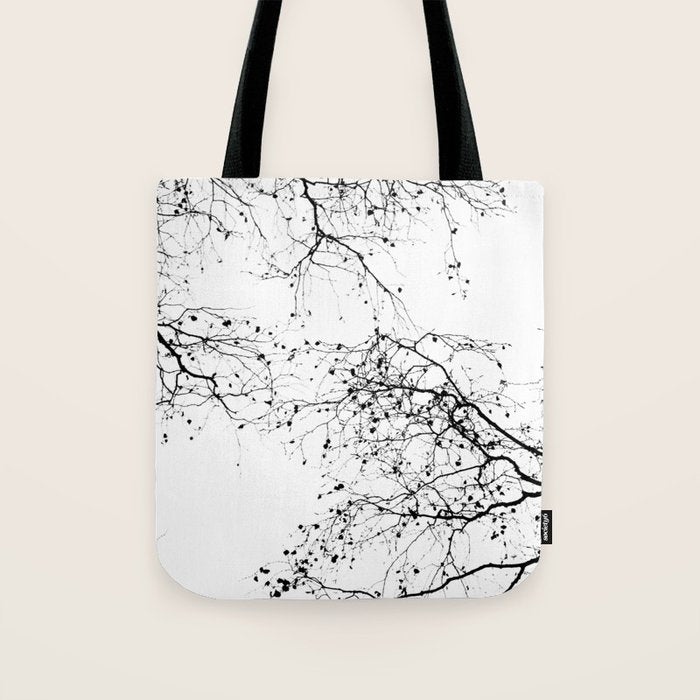 BLACK BRANCHES 2 Tote Bag Gallery Image 1