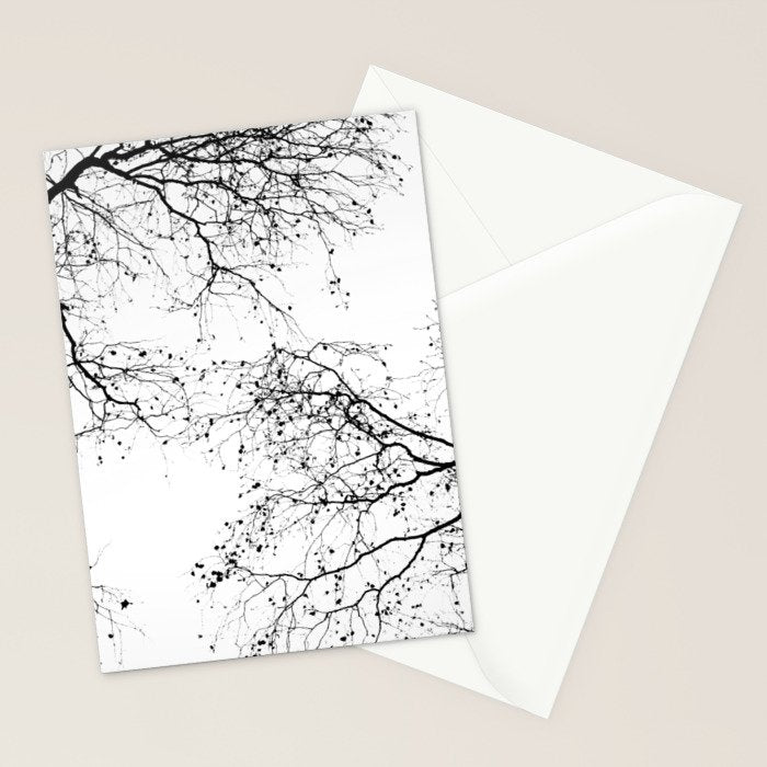 BLACK BRANCHES 2 Stationery Card Gallery Image 2