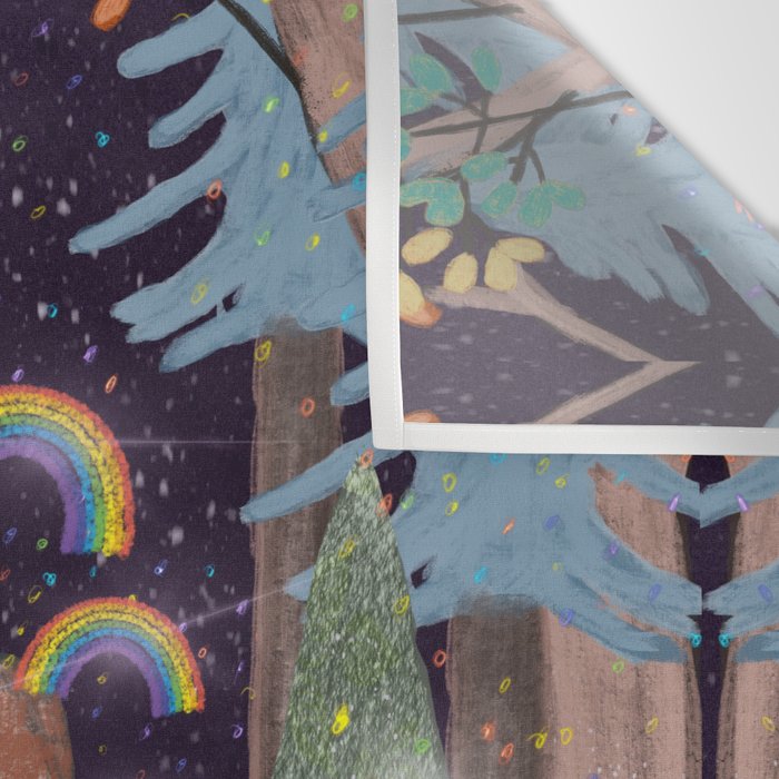 the little book of rainbows Wall Tapestry Gallery Image 3