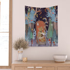 the little book of rainbows Wall Tapestry Gallery Image 2