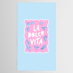 La Dolce Vita Summer Sketches Italian Style Tablecloth Gallery Image 2