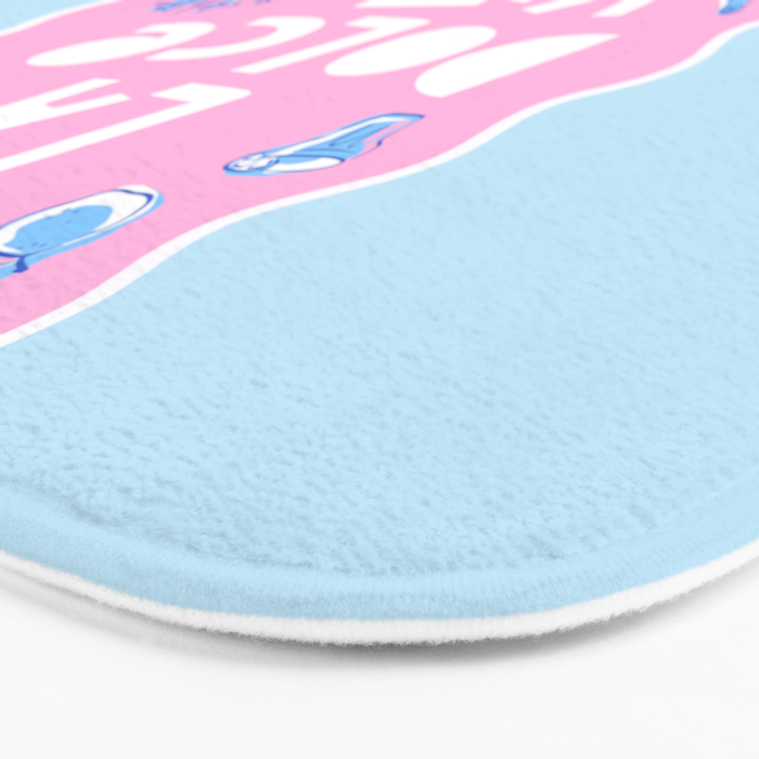 La Dolce Vita Summer Sketches Italian Style Bath Mat Gallery Image 3
