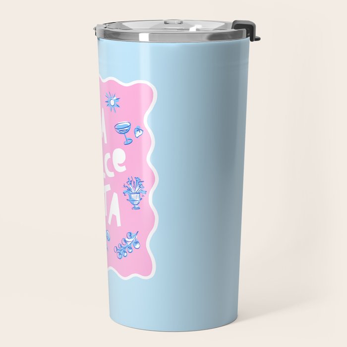 La Dolce Vita Summer Sketches Italian Style Travel Mug Gallery Image 2