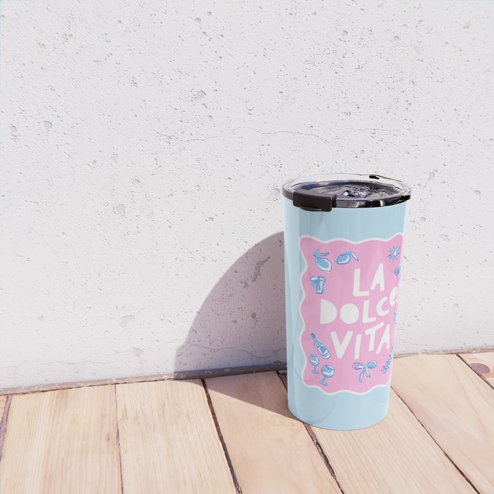 La Dolce Vita Summer Sketches Italian Style Travel Mug Gallery Image 4