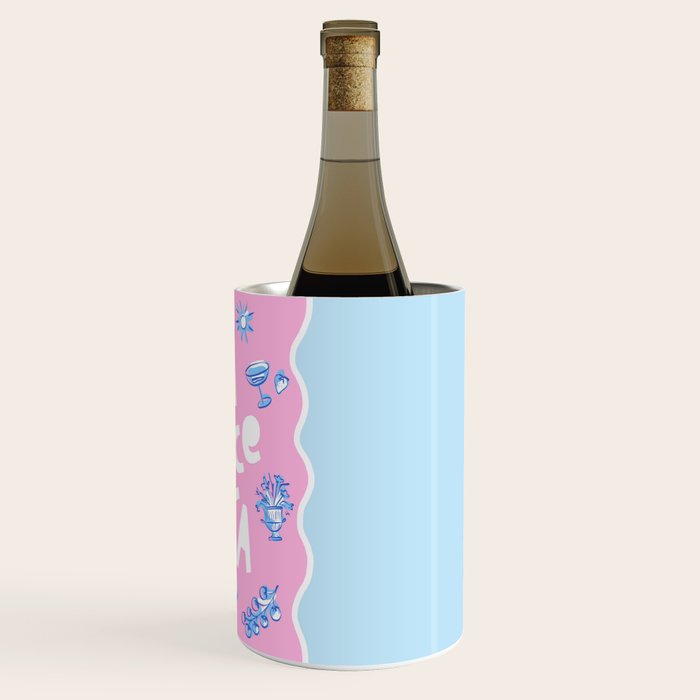 La Dolce Vita Summer Sketches Italian Style Wine Chiller Gallery Image 3