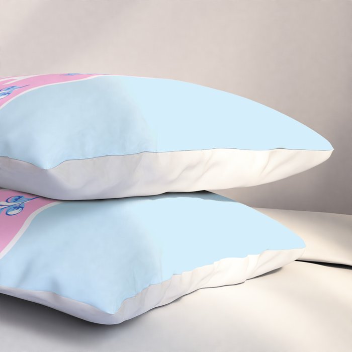 La Dolce Vita Summer Sketches Italian Style Pillow Sham Gallery Image 3