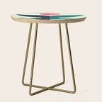 mid century whale sun sea Side Table Gallery Image 1