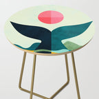 mid century whale sun sea Side Table Gallery Image 2