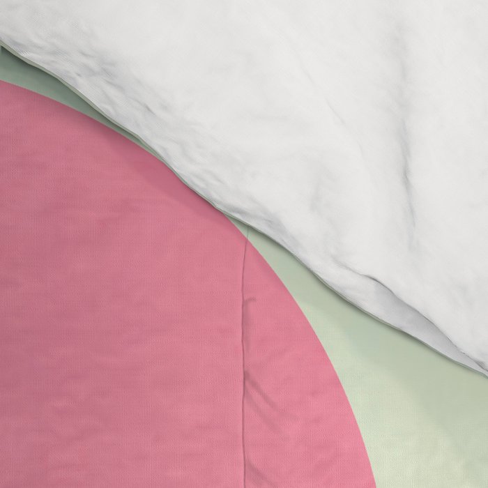 mid century whale sun sea Comforter Gallery Image 4