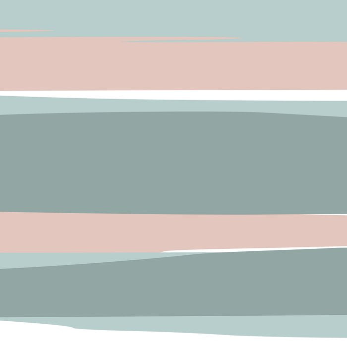 Festive, Abstract, Stripes Pattern, Pink, Green, White Coffee Mug Gallery Image 2