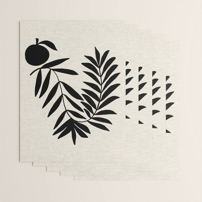Citrus Vine Wrapping Paper Gallery Image 3