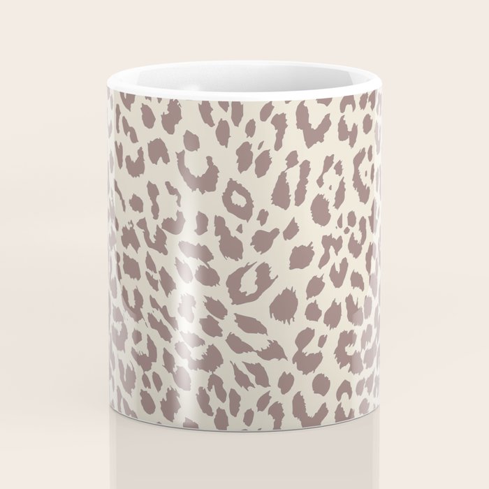 Light Tan Leopard Coffee Mug Gallery Image 4