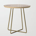 Light Tan Leopard Side Table Gallery Image 1