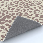 Light Tan Leopard Rug Gallery Image 4