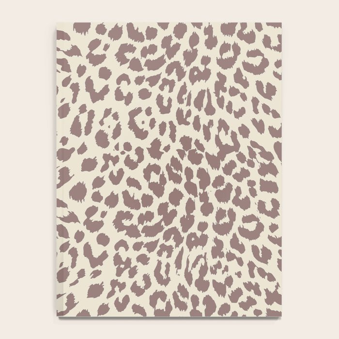 Light Tan Leopard Notebook Gallery Image 4