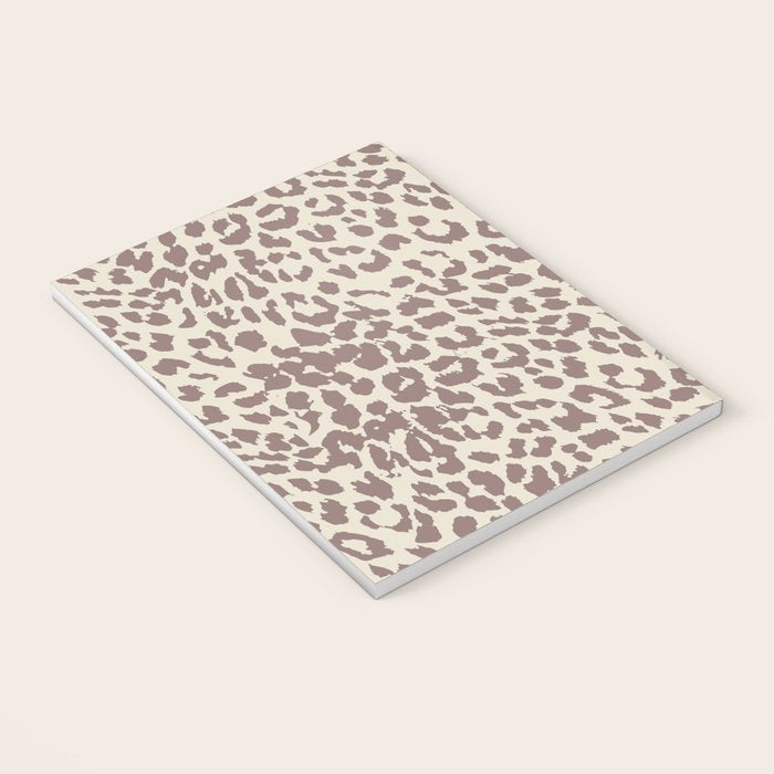 Light Tan Leopard Notebook Gallery Image 3