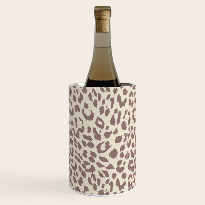 Light Tan Leopard Wine Chiller Gallery Image 1