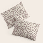 Light Tan Leopard Pillow Sham Gallery Image 3