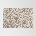 Light Tan Leopard Rug Gallery Image 2