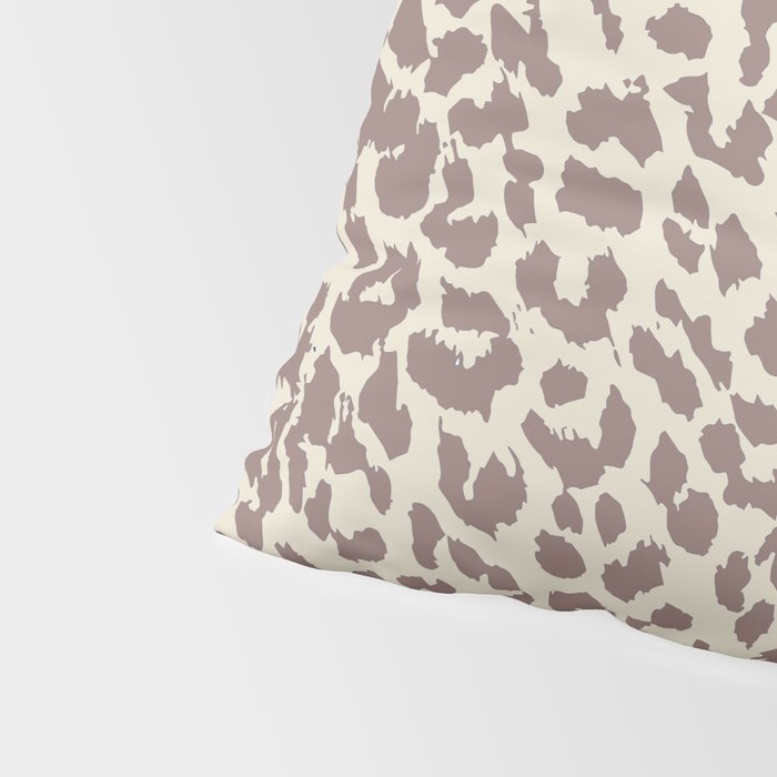 Light Tan Leopard Pillow Sham Gallery Image 4