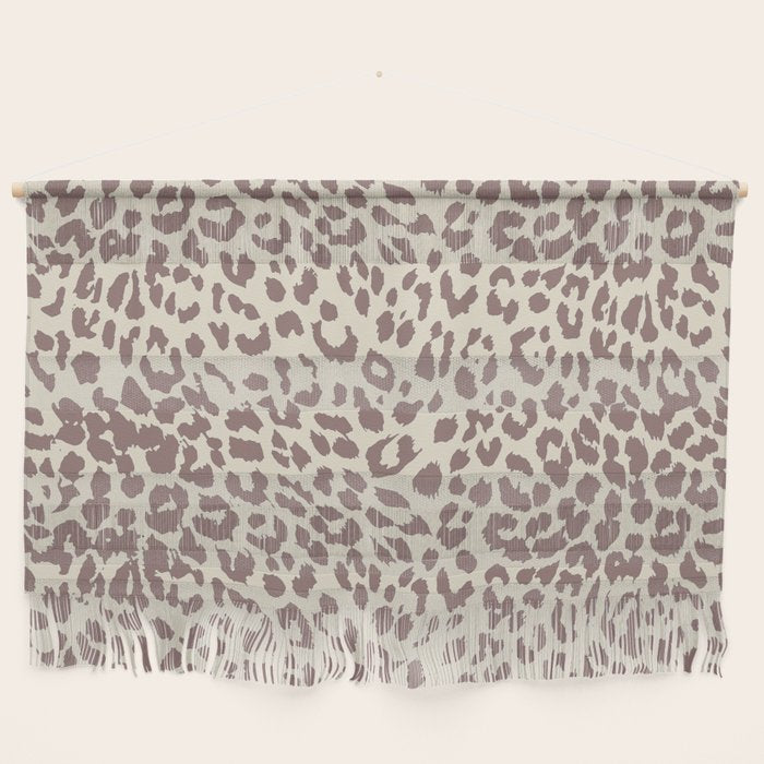 Light Tan Leopard Wall Hanging Gallery Image 1