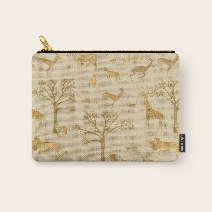 Safari in the Serengeti Carry All Pouch Gallery Image 1