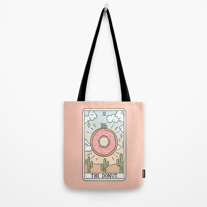 DONUT READING Tote Bag Gallery Image 2