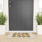 Circle pattern mid-century style Welcome Mat Gallery Image 3