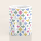 Starry Art Deco Pattern Multicolor II Coffee Mug Gallery Image 4